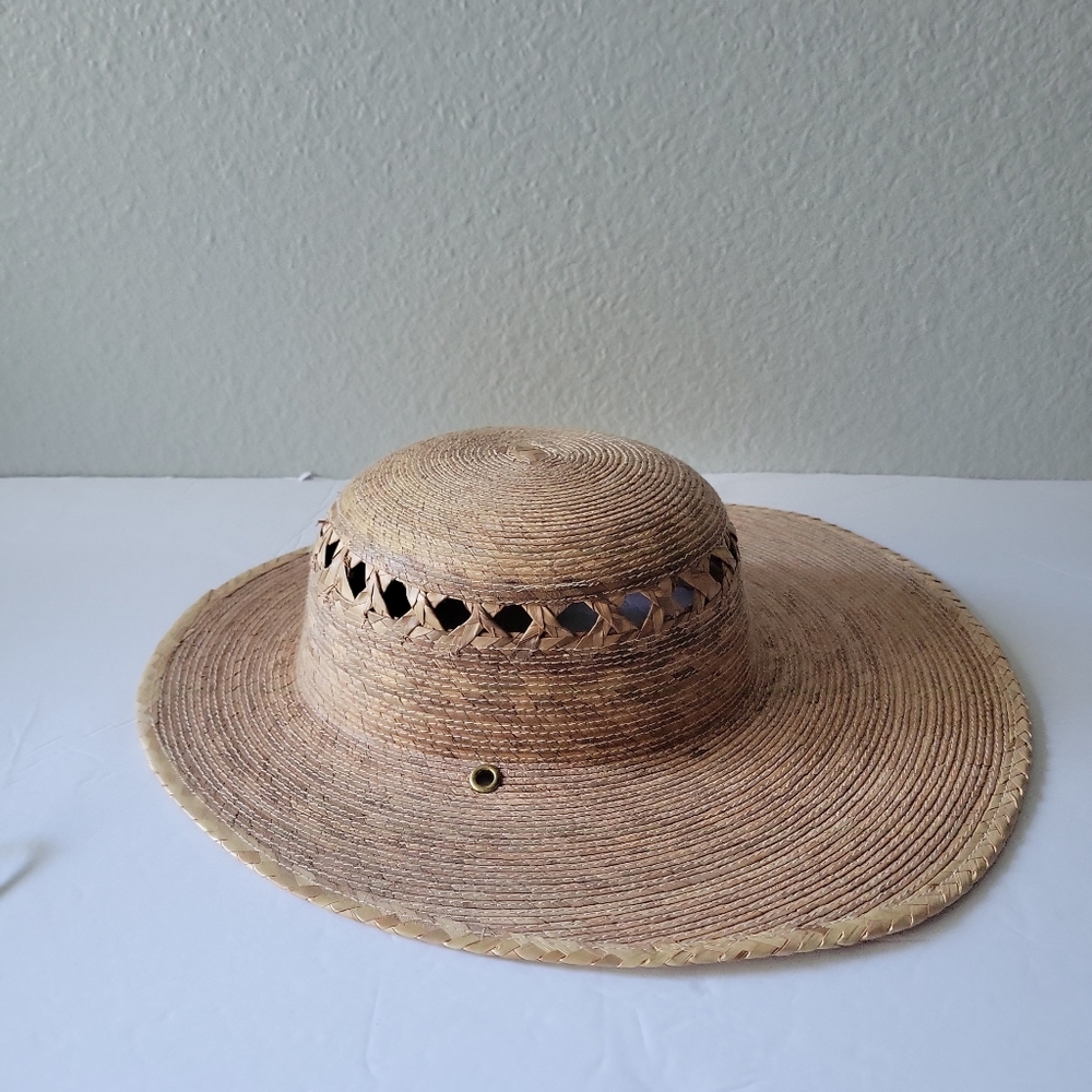 Tula Vagabond Womens One Size Lattice Straw Sun Hat